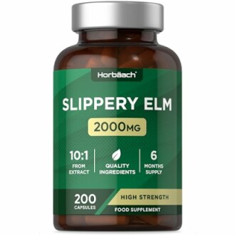 Slippery Elm Capsules 2000mg